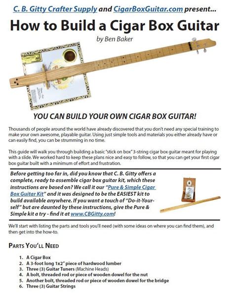 electric cigar box guitar plans|cigar box guitar plans pdf.